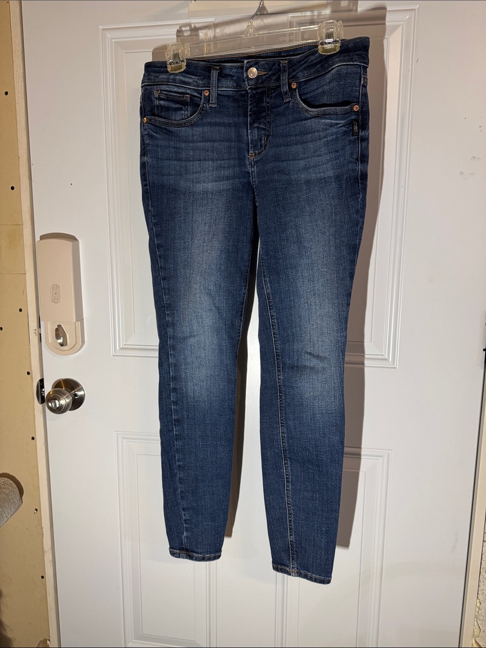 Silver Jeans Women's Dark Blue Skinny Jeans sz 27W x 29L